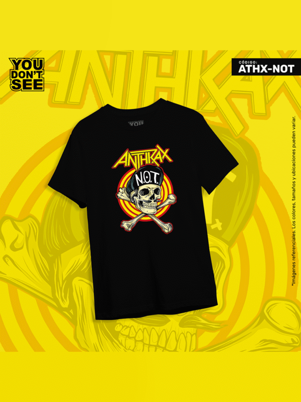 ATHX-NOT Polo Anthrax "N.O.T"