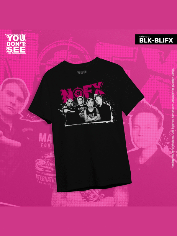 BLK-BLIFX Polo blink-182 "NOFX"