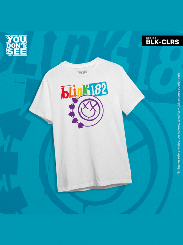 BLK-CLRS Polo blink-182