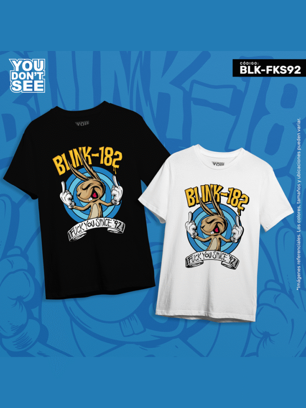 BLK-FKS92 Polo blink-182