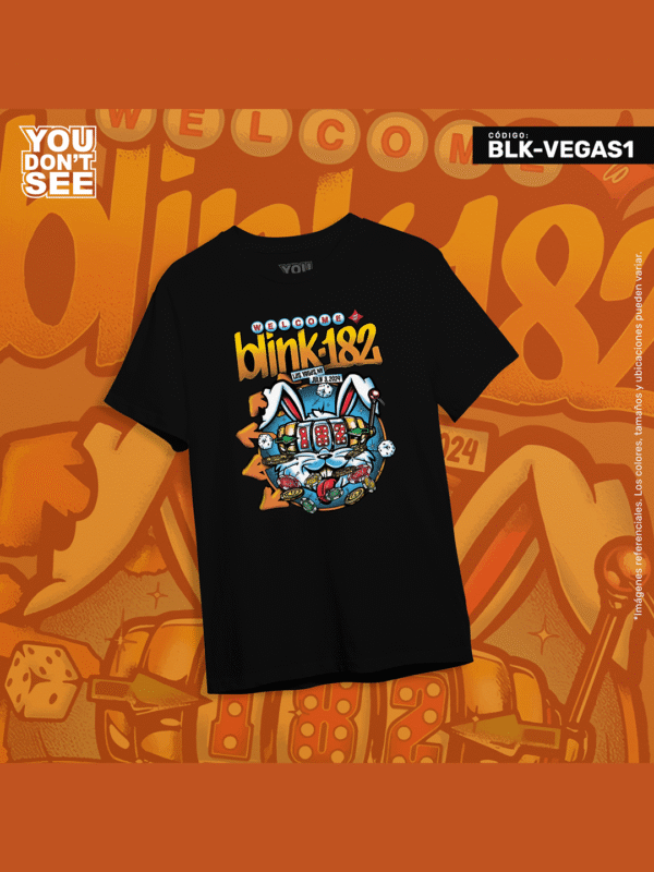 BLK-VEGAS1 Polo blink-182 "Vegas"