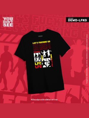 DEWO-LFKG Polo Deadpool & Wolverine