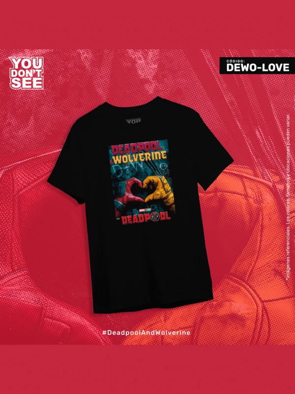 DEWO-LOVE Polo Deadpool & Wolverine