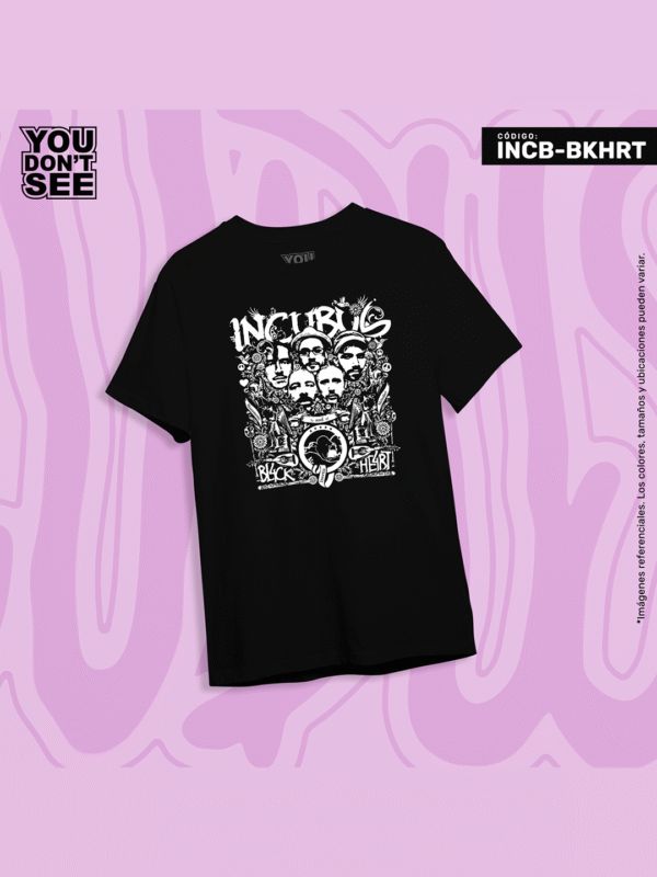 INCB-BKHRT Polo Incubus "Black Heart"