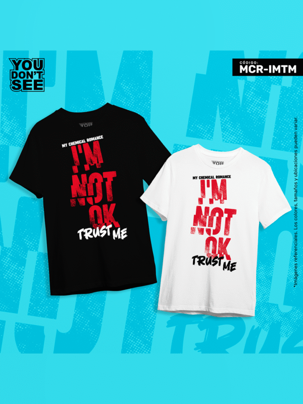 MCR-IMTM Polo My Chemical Romance "I'm Not Ok"