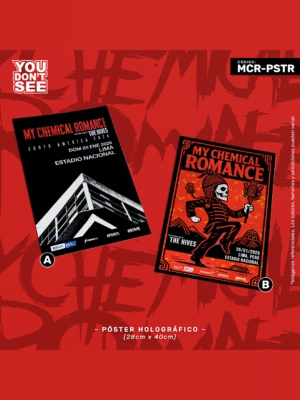 Póster MCR "Concierto Lima"