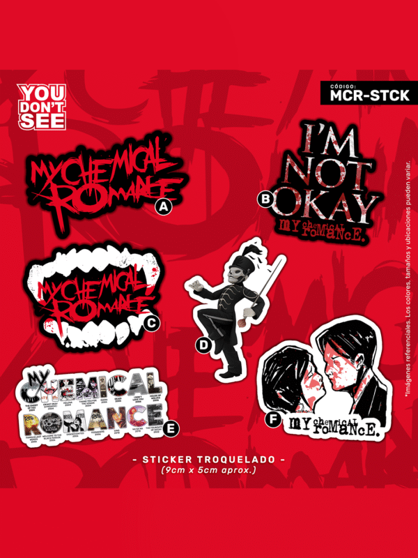 Stickers My Chemical Romance