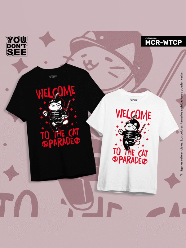 MCR-WTCP Polo My Chemical Romance "Welcome To The Cat Parade"