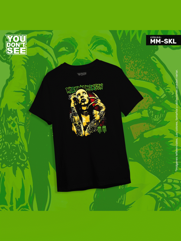 MM-SKL- Polo Marilyn Manson
