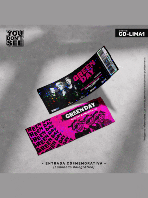 Entrada conmemorativa Green Day