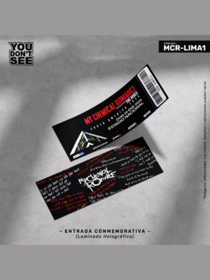 TK-MCR-LIMA1 Entrada conmemorativa My Chemical Romance
