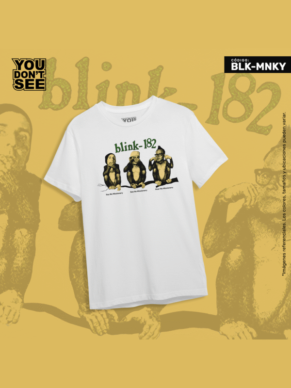 BLK-MNKY Polo blink-182