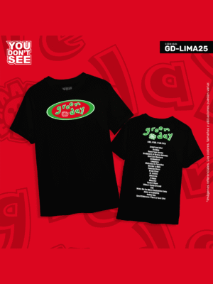 GD-SLDF Polo Green Day "Lima 2025" (con setlist)