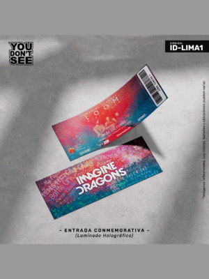 TK-ID-LIMA1 Entrada conmemorativa Imagine Dragons
