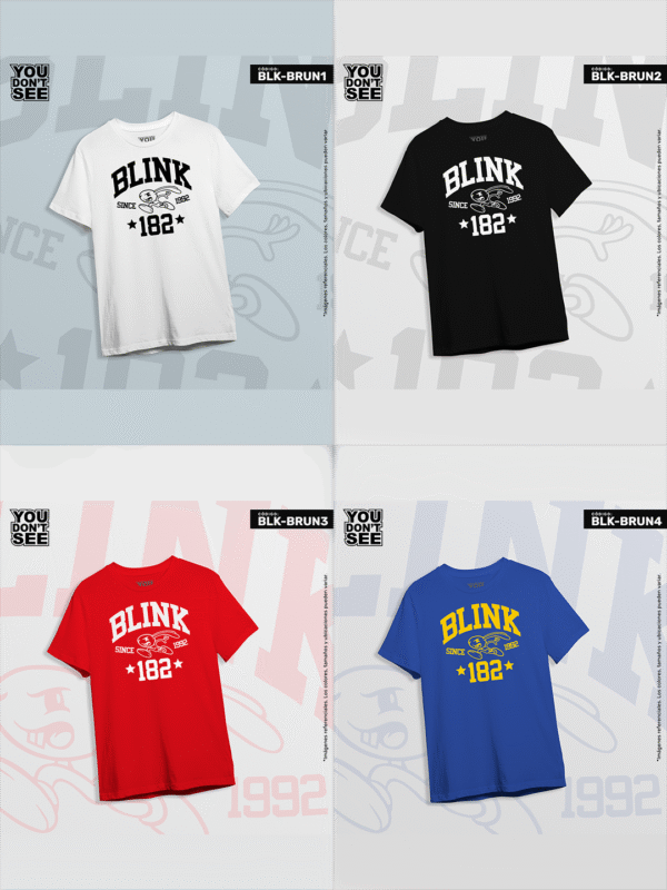 BLK-BRUN Polo blink-182