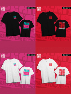 BLK-CRPY Polo blink-182 "Crappy Punk Rock"