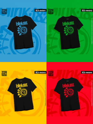 BLK-NWSM Polo blink-182 "New Smile"