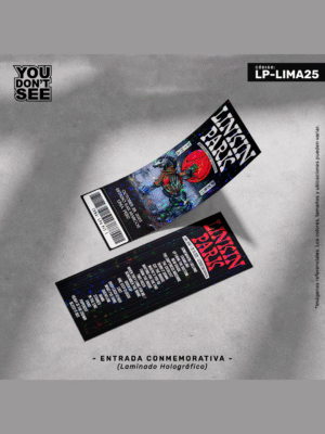 TK-LP-LIMA25 Entrada conmemorativa Linkin Park (Setlist Lima 2025)