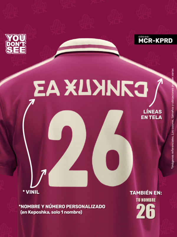 MCR-KPRD--- DRAAG JERSEY