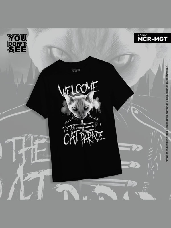 MCR-MGT Polo My Chemical Romance "Welcome to the Cat Parade"