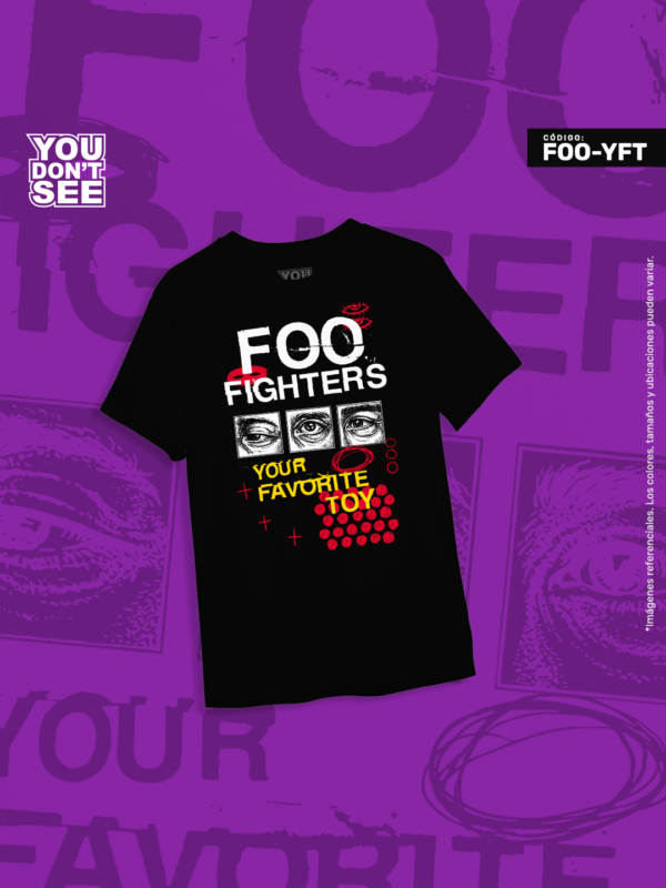 FOO-YFT Pack Foo Fighters "Your Favorite Toy"