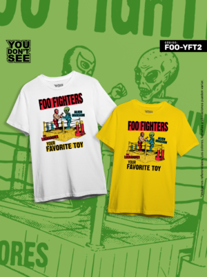 FOO-YFT2- Polo Foo Fighters