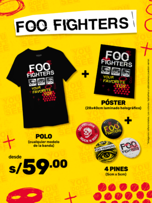 Pack-FF-web Pack Foo Fighters "Your Favorite Toy"