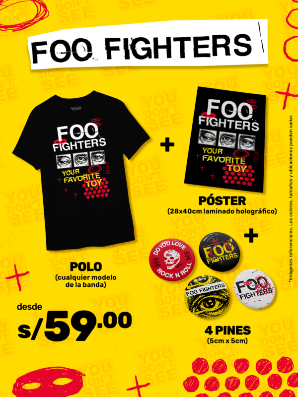 Pack-FF-web Pack Foo Fighters "Your Favorite Toy"